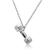 Grand Dumbbell Necklace